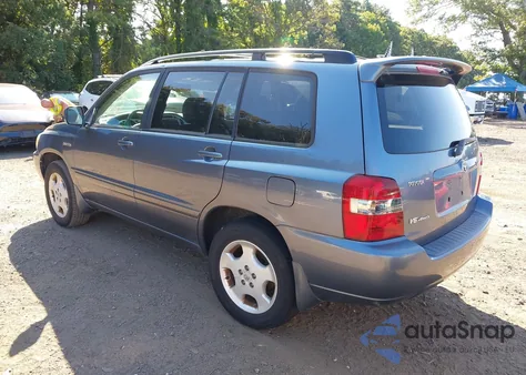 2005 Toyota Highlander Limited V6 from USA, damaged, VIN JTEEP21A350096665